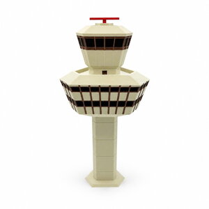 Berlin Tegel (TXL/EDDT) Airport Tower (Premium Tower Designs 1:500)