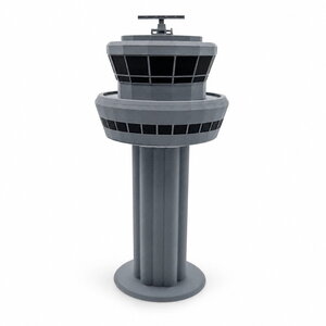 London Gatwick (LGW/EGKK) Airport Tower (Premium Tower Designs 1:200)
