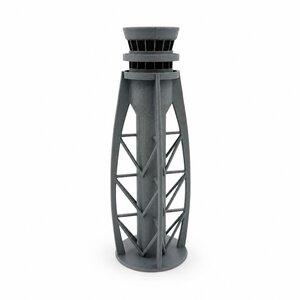 Dubai (DXB/OMDB) Airport Tower (Premium Tower Designs 1:400)