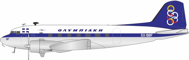 Olympic Douglas C-53 Skytrooper (DC-3) (Inflight200 1:200)