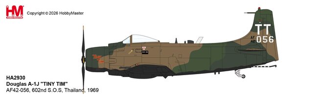 US Air Force Douglas A-1J Skyraider (Hobby Master 1:72)