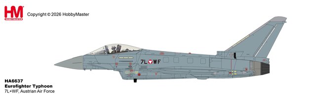 Austrian Air Force Eurofighter Typhoon (Hobby Master 1:72)