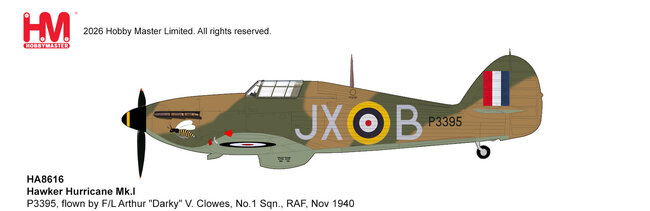 Royal Air Force Hawker Hurricane Mk.I (Hobby Master 1:72)