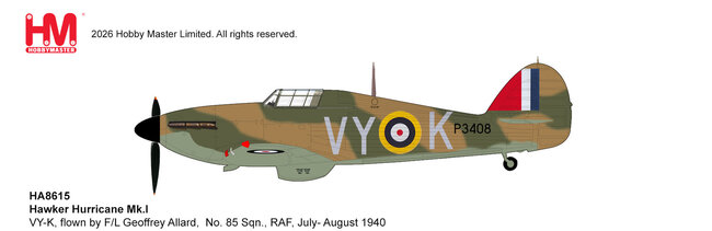 Royal Air Force Hawker Hurricane Mk.I (Hobby Master 1:72)