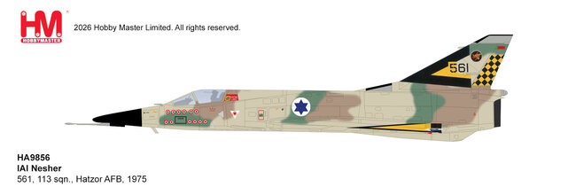 Israeli Air Force IAI Nesher (Hobby Master 1:72)