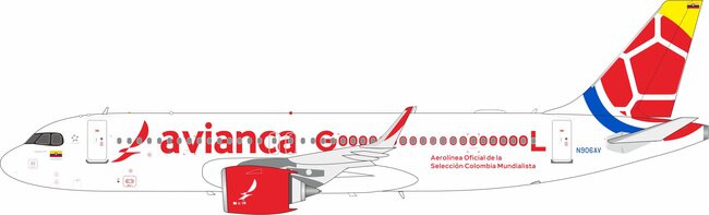 Avianca Airbus A320-251N (Inflight200 1:200)