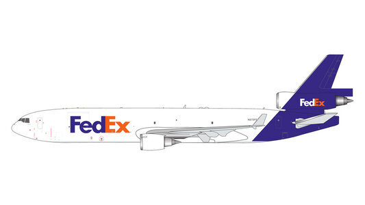 Federal Express (FedEx) McDonnell Douglas MD-11F (GeminiJets 1:400)