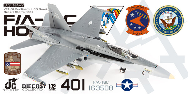 U.S. Navy F/A-18C Hornet (JC Wings 1:72)