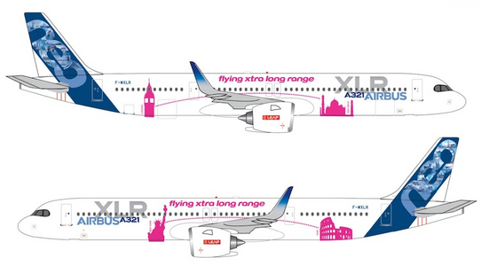 Airbus Industrie Airbus A321XLR (Herpa Wings 1:500)