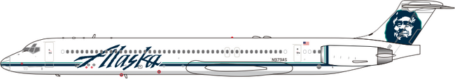 Alaska McDonnell Douglas MD-83 (Other (JetX) 1:200)