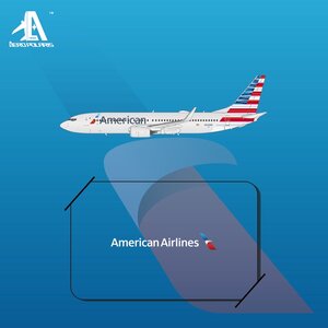 American Airlines Boeing 737-800 (Aero Polaris 1:400)