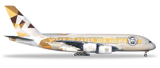Etihad Airways Airbus A380-800 (Herpa Wings 1:500)