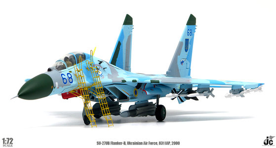 Ukrainian Air Force - SU-27UB Flanker-B (JC Wings 1:72)