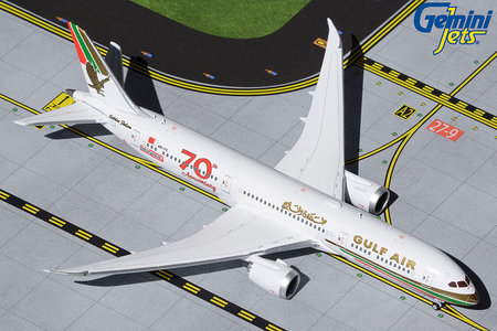 Gulf Air Boeing 787-9 Dreamliner (GeminiJets 1:400)