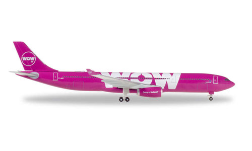 Wow Air Airbus A330-300 (Herpa Wings 1:500)