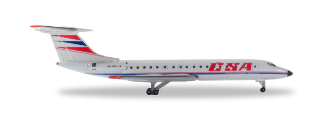 CSA Tupolev TU-134A (Herpa Wings 1:500)