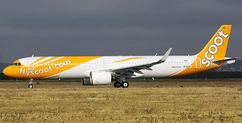 Scoot - Airbus A321neo (Aviation200 1:200)