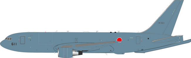 Japan Air Self-Defense Force (JASDF) - Boeing KC-46A Pegasus (767-2LKC) (Inflight200 1:200)