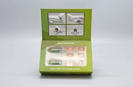 Airport Accessories Airbus A320 Front Fuselage Sections Set (JC Wings 1:400)