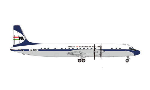 Malév Hungarian Airlines - Ilyushin IL-18 (Herpa Wings 1:200)