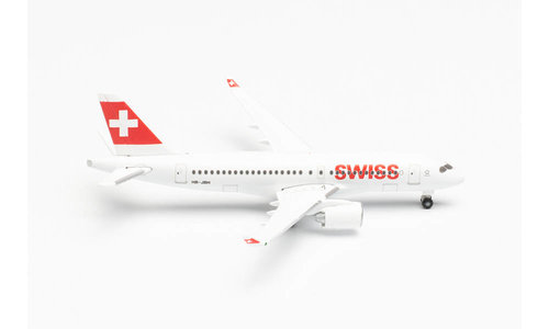 Swiss International Air Lines Airbus A220-100 (Herpa Wings 1:500)