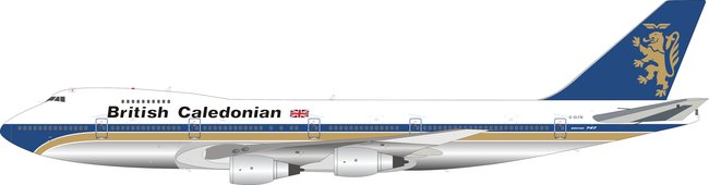 British Caledonian Airways Boeing 747-200 (Inflight200 1:200)