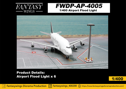  Airport Flood Light (6 in 1) (Fantasy Wings 1:400)