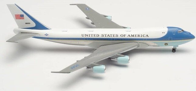 Air Force One - Boeing VC-25A (747-200) (Herpa Wings 1:500)