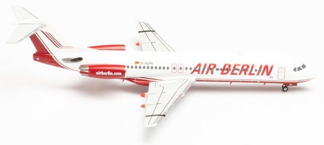 Air Berlin Fokker 100 (Herpa Wings 1:200)