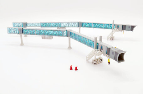  Air Passenger Bridge B737 (Blue) (JC Wings 1:200)