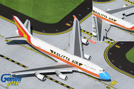 Kalitta Air Boeing 747-400F (GeminiJets 1:400)