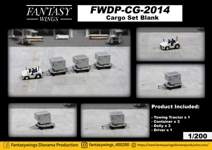 Blank Cargo Set (Fantasy Wings 1:200)