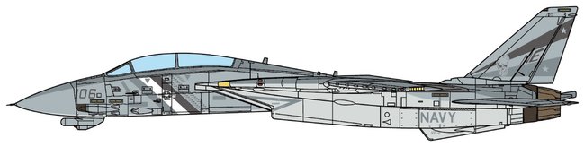 U.S. Navy - Grumman F-14D Tomcat (JC Wings 1:72)