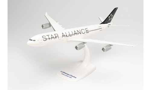 CityLine (Star Alliance) Airbus A340-300 (Herpa Snap-Fit 1:200)