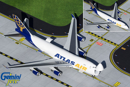 Atlas Air - Boeing 747-400F (GeminiJets 1:400)