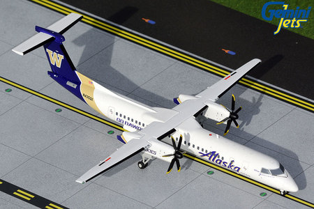 Alaska Airlines Bombardier Dash 8Q-400 (GeminiJets 1:200)