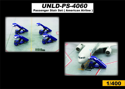 American Airlines Passenger Stair Set 4x (Fantasy Wings 1:400)