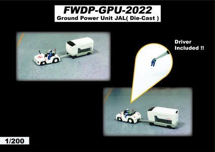 JAL - Ground Power Unit (Fantasy Wings 1:200)