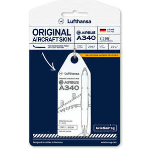 Lufthansa (white) - Airbus A340 (Aviationtag n.a.)