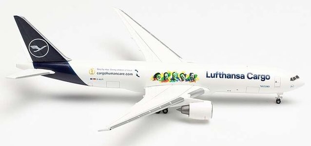 Lufthansa Cargo Boeing 777F (Herpa Wings 1:500)