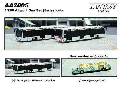 Swissport Airport Bus (Fantasy Wings 1:200)