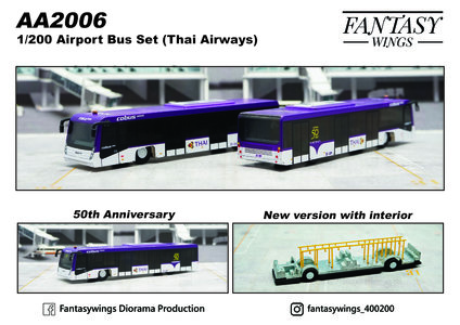Thai - Airport Bus (Fantasy Wings 1:200)