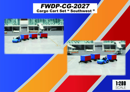 SouthWest - Cargo Cart Set (Fantasy Wings 1:200)