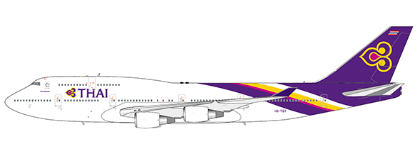 Thai Airways - Boeing 747-400 (JC Wings 1:400)