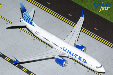 United Airlines Boeing 737 MAX 8 (GeminiJets 1:200)