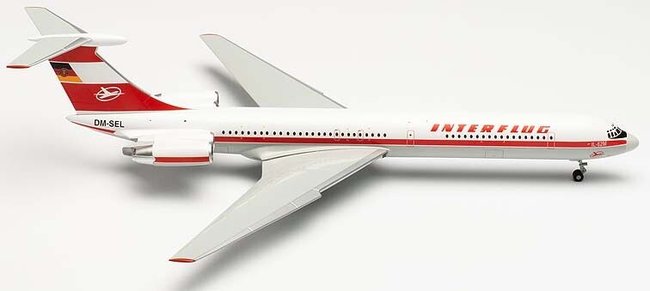 Interflug Ilyushin IL-62M (Herpa Wings 1:200)