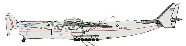 Antonov Airlines Antonov AN-225 (Albatros 1:400)