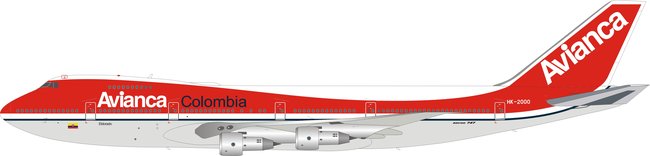 Avianca - Boeing 747-100 (Other (JP60Aeromodelos) 1:200)