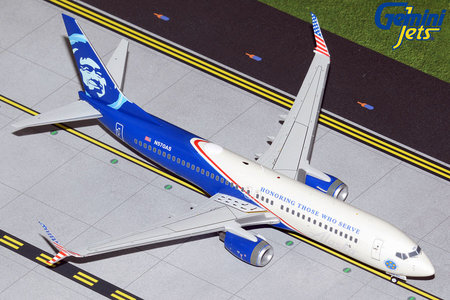 Alaska Airlines Boeing 737-800 (GeminiJets 1:200)