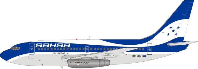 Sahsa Boeing 737-200 (El Aviador 1:200)
